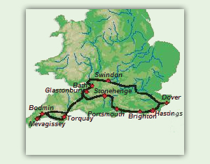 6 Tage auf den Spuren von Rosamunde Pilcher