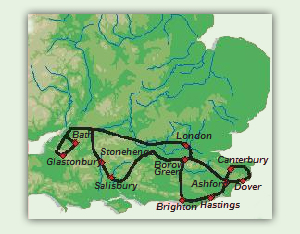 7 Tage Suedengland mit London