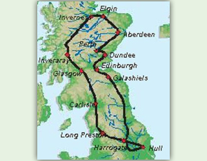9 Tage Rund um Schottland